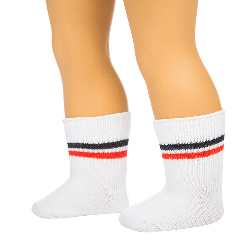 Happy Elfin 10 цветов кукольные носки кукла интимные Аксессуары Fit 43 см Baby New Born куклы