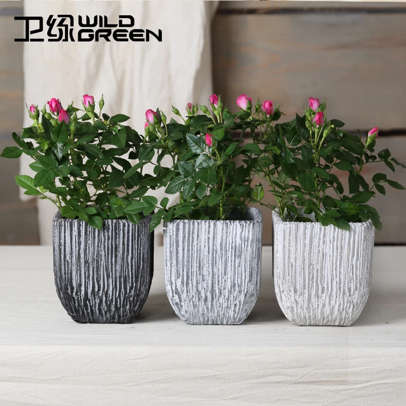 mini new material table plgrey ant flower planter pots