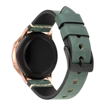 

HIPERDEAL Frosted Vintage Leather Strap New Fashion 22mm Watch Strap Compatible For Samsung Galaxy Watch Active May31