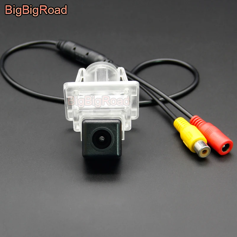 

BigBigRoad Car Rear View Parking Camera For Mercedes Benz SLK Class MB R172 / S Class W221 S550 S600 S63 S65 CLS W218 2011-2017