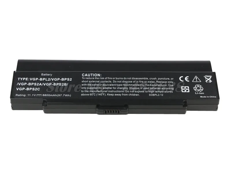 JIGU Аккумулятор для ноутбука Sony VGP BPL2 BPL2C BPS2 BPS2A BPS2B BPS2C VGN AR11 AR21 C51 C61|laptop battery for sony|laptop