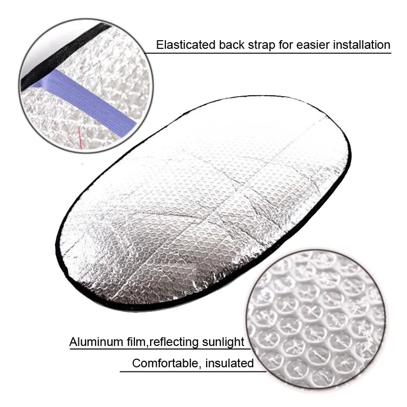 Теплоизоляционная подушка для сиденья мотоцикла, скутер, E-чехол для велосипедного сидения, летний невыгорающий чехол с теплоизоляцией