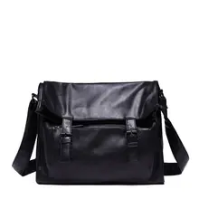 Новая мужская PU кожаная сумка для ноутбука сумка через плечо портфель дамская сумочка