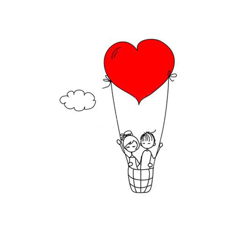 

Naifumodo Love Shape Hot Air Balloon Metal Cutting Dies for Scrapbooking New Dies 2019 for Card Making Fustelle Craft Stitch