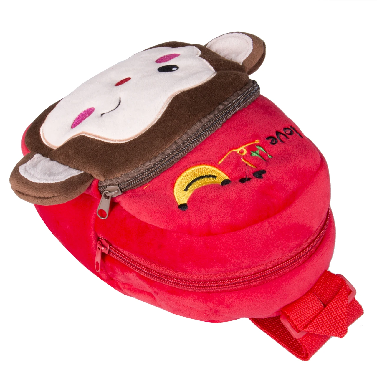 Детские аксессуары, повседневный Детский рюкзак с рисунком для мальчиков и девочек, школьный рюкзак с принтом обезьяны, сумка через плечо