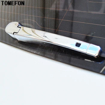

TOMEFON ABS Chrome For Volkswagen GOLF VII 7 MK7 Golf7 2013-2017 Rear Window Windscreen Wiper Cover Trim Exterior Styling