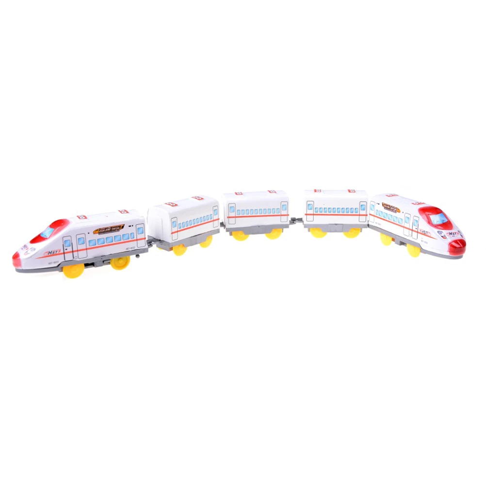 1PCS Small Electric Toy Train Set Mini Harmony Emu Section Toys for
