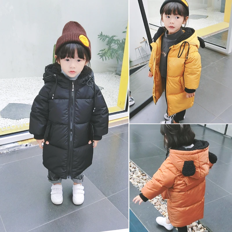 

gai 2018 new spring autumn/winter/summer Girls Kids Boys Hooded Cotton jacket comfortable cute baby Clothes Children Clothing