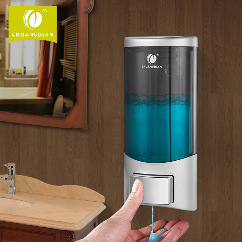 CHUANGDIAN Manually Wall Mounted Liquid Soap Dispenser Bathroom Shower