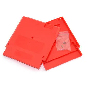 

72 Pin Game Card Shell for NES Game Cartridge Replacement Shell for nes Cover Plastic Case with 3 screw