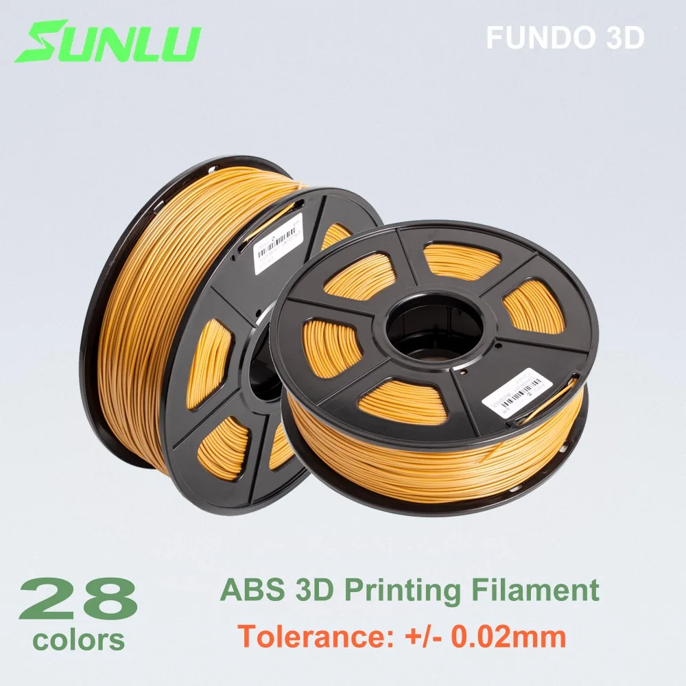 1kg 1 75mm ABS filament for 3D printing with 0 02mm tolerance and no bubble
