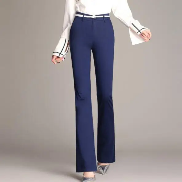 Mucho Señoras Las Flare Plus De Tamaño Dv255 Mujeres Durante Tiempo Pantalones ZB7Sqx66w