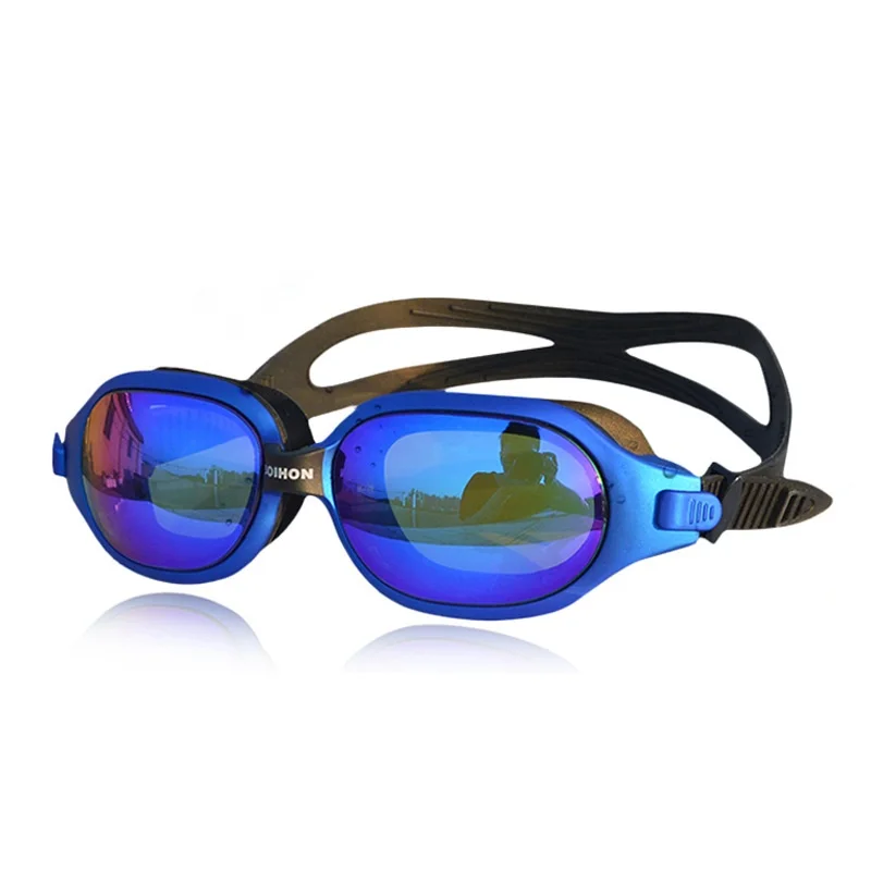 Large Frame Swimming Glasses Unisex Adult HD Waterproof Anti fog