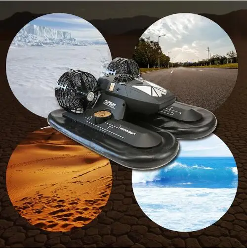 RC Boat Hovership 1:8 Scales Model 6CH Hovercraft Boat in water or on land Simulation hovercraft model electronic Toys For Kids RC Boat Hovership 1:8 Scales Model 6CH Hovercraft Boat in water or on land Simulation hovercraft model electronic Toys For Kids