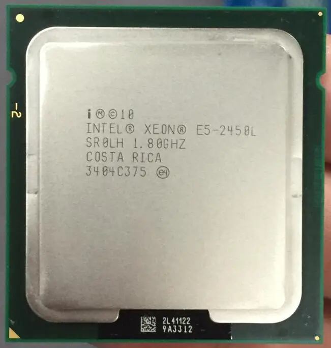 Процессор Intel Xeon E5-2450L E5 2450L ПК серверный процессор LGA 1356 1,8g Восьмиядерный процессор