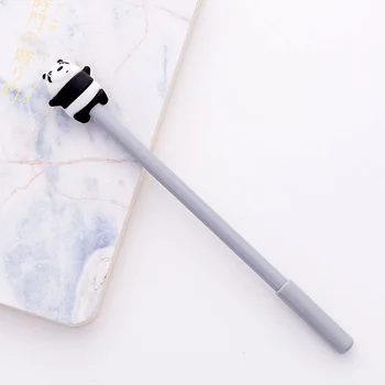 

0.5mm kawaii cartoon panda gel pen cute creative office school supplies 50pcs