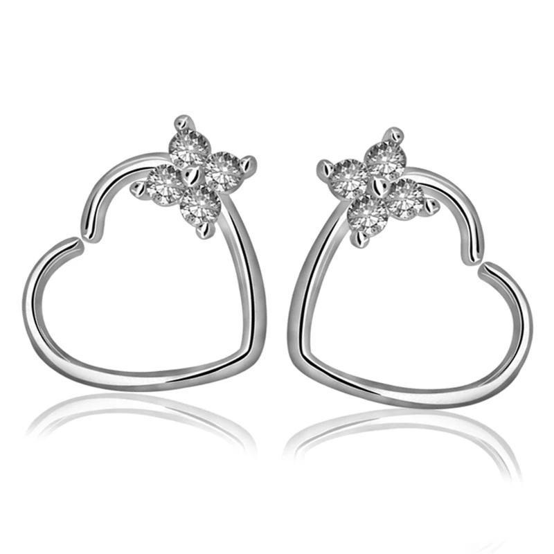 

1pair Ear Clip Hoop Earrings Nose Rings Studs Oreja Tragus Cartilage Helix Earring Jewelry For Women Piercing Jewelry Brincos