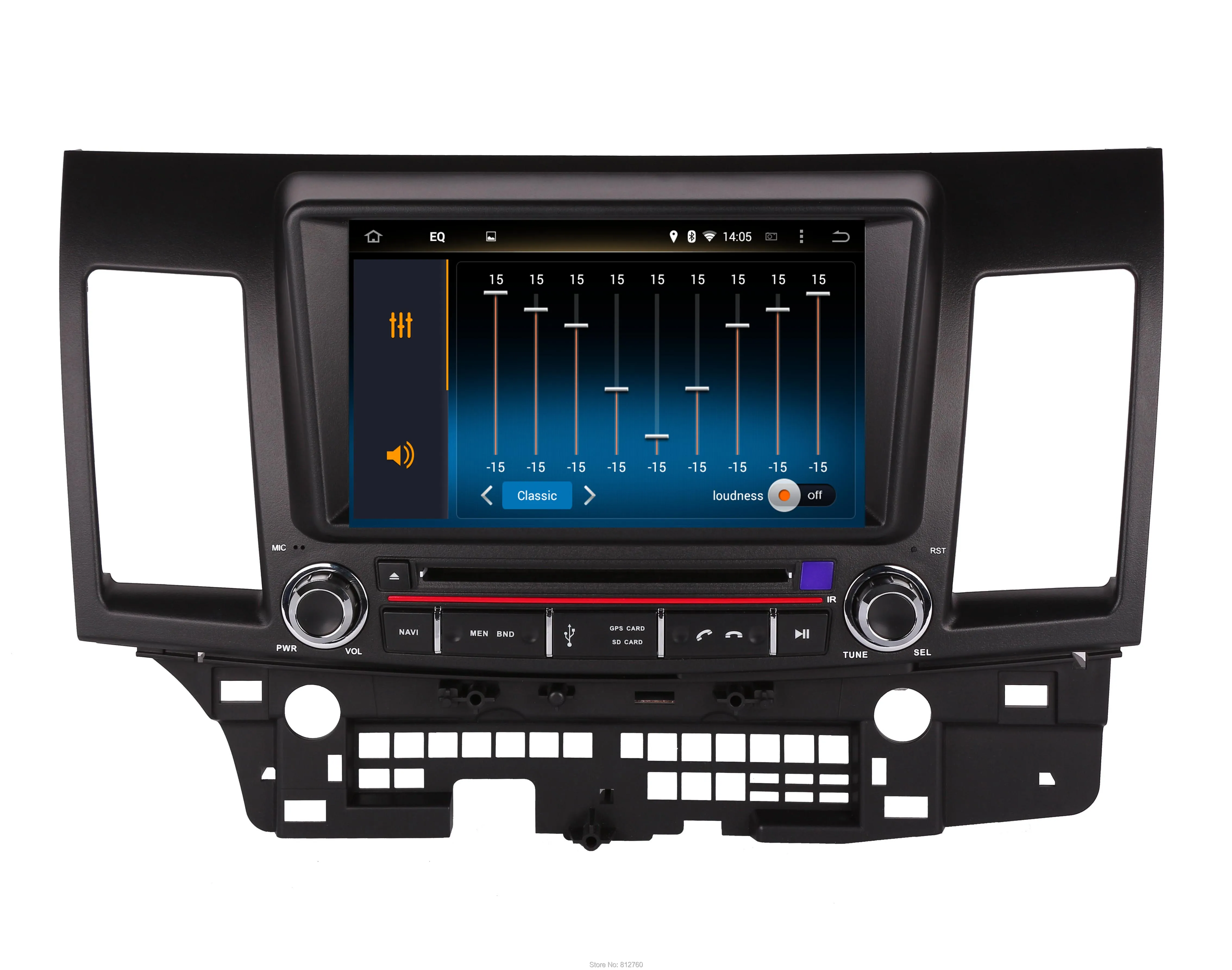 Perfect Nedehe 8" Octa Core 4G+32G Android 8.0 Car dvd gps navigation for Mitsubishi lancer 2008-2015 car radio stereo multimedia player 11