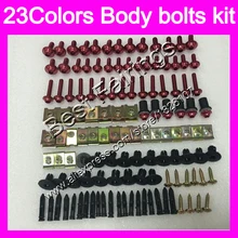 Parafusos da carenagem kit parafuso completo Para HONDA CBR600F3 95 96 97 98 CBR600 F3 CBR 600 F3 1995 1996 1997 1998 Corpo Completo parafusos nozes