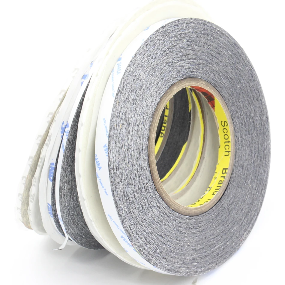 3M BLACK Double Sides Adhesive Tape 0.15mm Thickness Width Choose Use