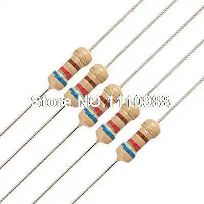 10 unid braguitas CMOS película resistencia 5 vatios axial cable 1,5 Ohm ± 5/% de tolerancia