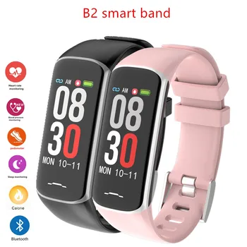 

AMYNIKEER B2 Smart band Fitness Tracker Heart Rate Blood Pressure Monitor IP67 Waterproof Step Motion Monitoring Smart Bracelet