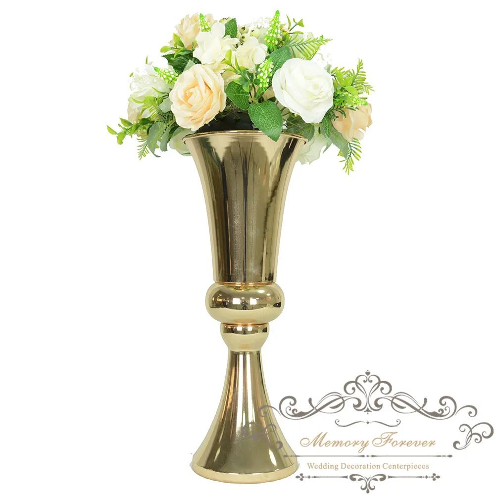 50cm Tall Latest Wedding Trumpet Vases Table Centerpiece Vase Large