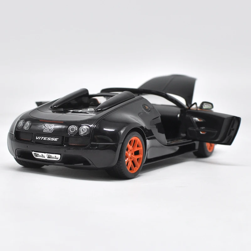 Высокая имитация 1:18 Bugatti Veyron Grand Sport Vitesse литье под давлением модель автомобиля украшение подарок для мальчиков коллекция