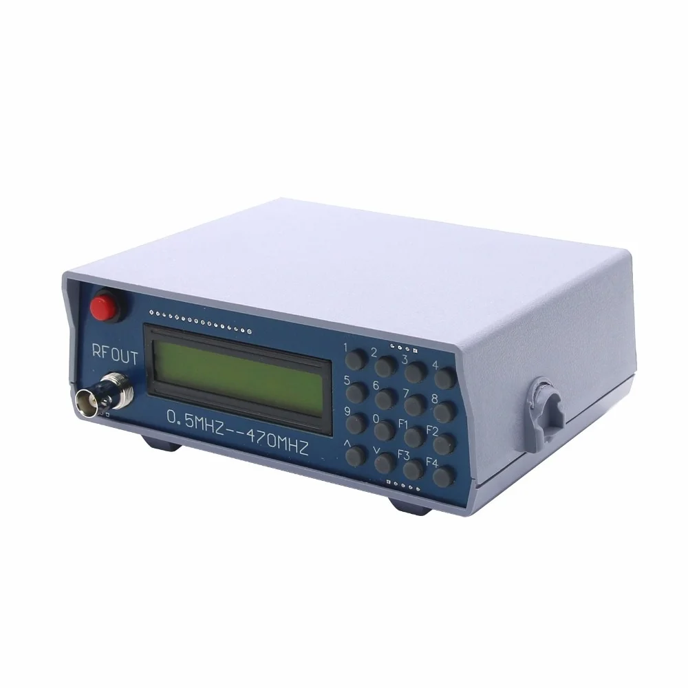 0,5 Mhz-470 Mhz Генератор радиочастотного сигнала метр тестер для fm-радио портативной передачи