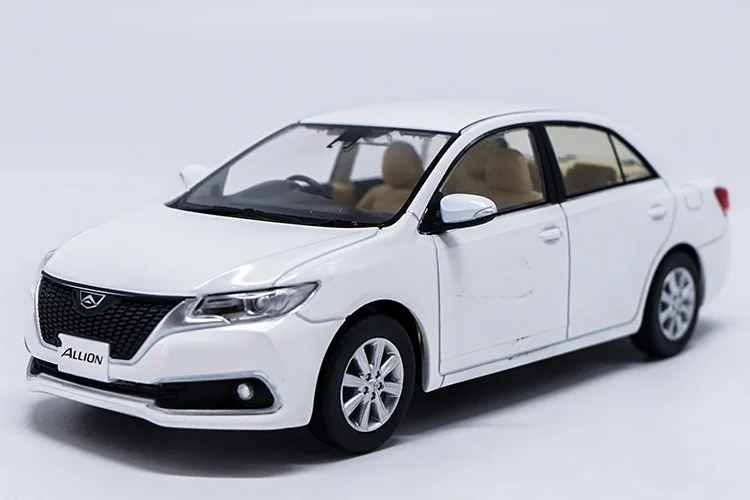 

1:30 Diecast Model for Toyota ALLION White (Without Color Box) Alloy Toy Car Miniature Collection Gifts