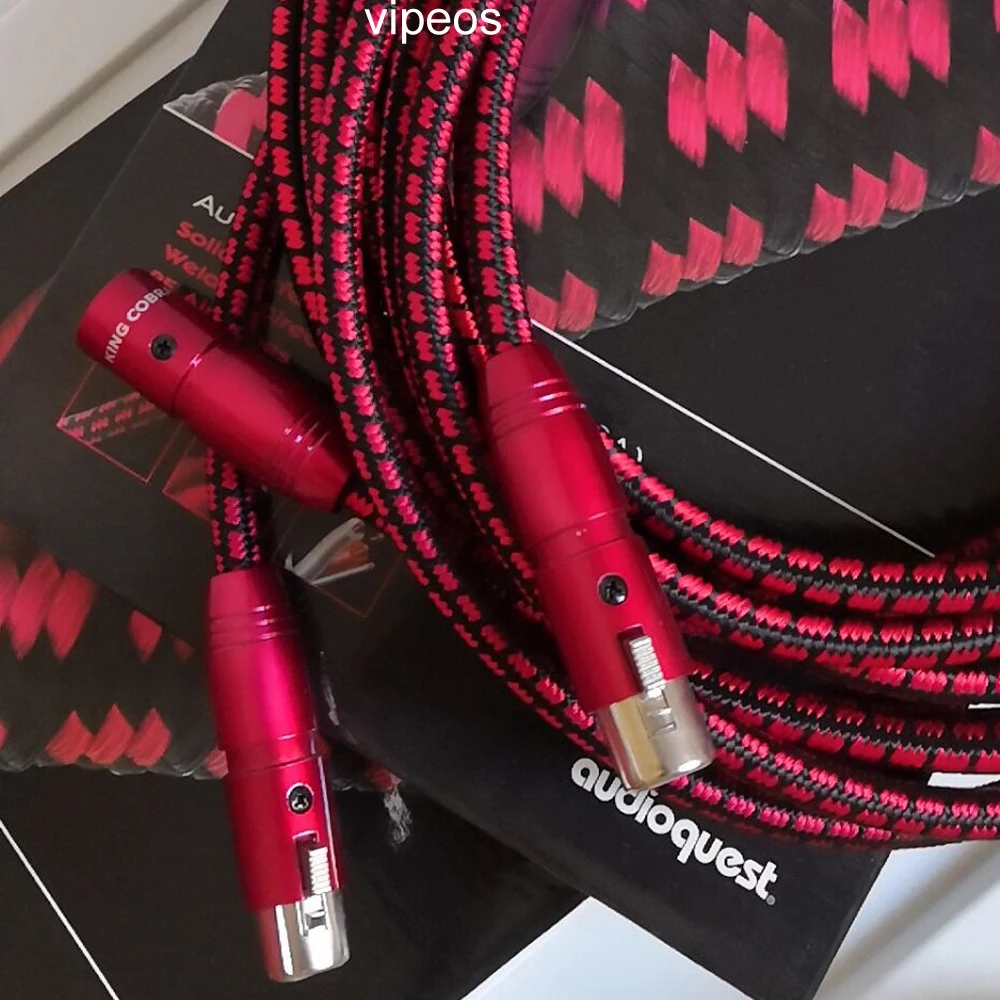 

a pair King Cobra Audio PSC Interconnect XLR balance Cable with box