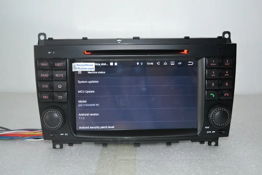 Clearance 7" Android 7.1 for mercedes w203,clk w209 2din car dvd,gps navigation 3G,Wifi,radio,bluetooth,Steering wheel Canbus Free 8g map 35