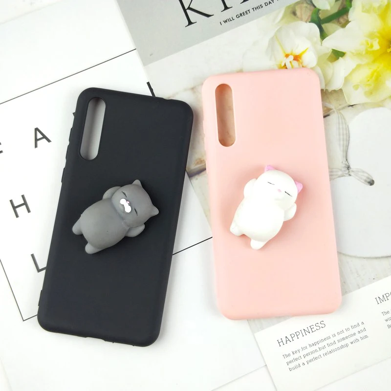 3D Cartoon Squishy Case For Huawei P20 Plus Funny Cute Foot TPU Soft Cover |