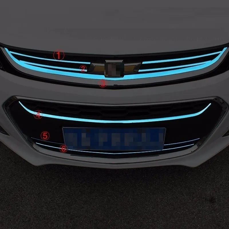 

car chromium styling modified stainless steel mesh exterior modification parts color decorative sticker FOR Chevrolet Malibu