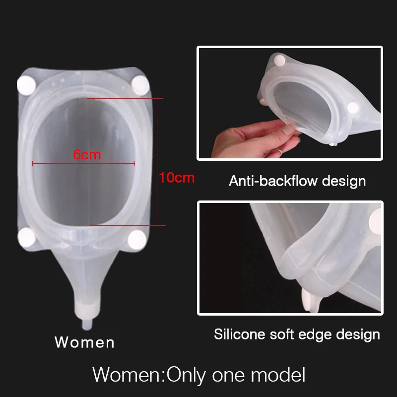 Medical Silicone Urine Bag Urine Collection Set Breathable Urinal Spill Proof Bag for Urine Incontinence for Elderly Men Women images - 6