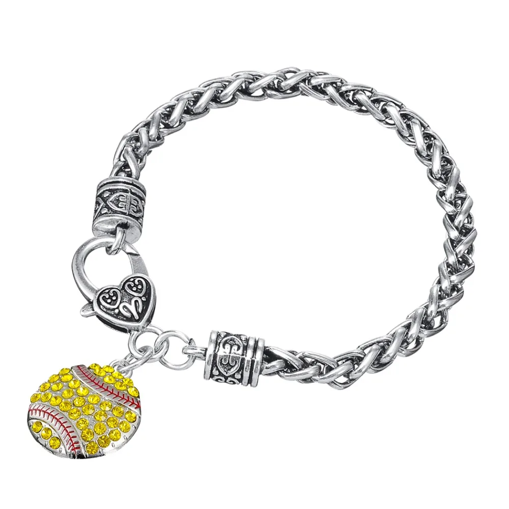 silver plated lobster claw clasps chain braceletin Charm Bracelets from Jewelry & Accessories