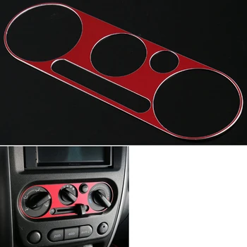 

BBQ@FUKA Aluminum Air Condition Knob Panel AC Control Button Trim Fit For Suzuki Jimny 07-16 Blue Red Gold Silver