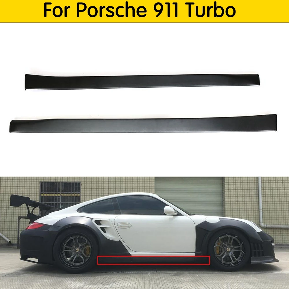 

Side Skirts Bumper Aprons For Porsche 911 Turbo 2010-2012