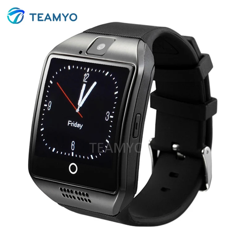 Q18 Смарт Часы Smartwatch Дуги Часы С Сим-Карты NFC Bluetooth 3.0 Синхронизации Whatsapp Facebook для Samsung Huawei и т. д.