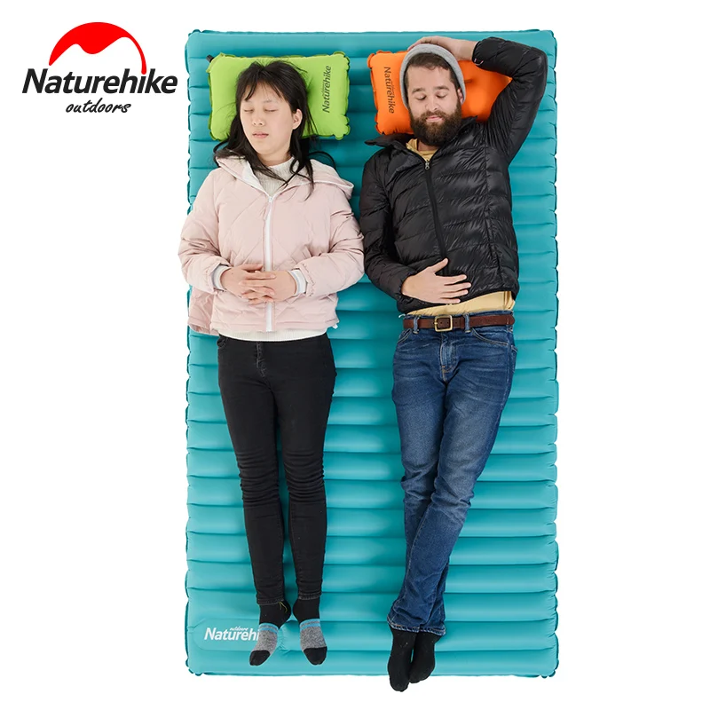 

Naturehike 2-3person Inflatable ultralight Cushion Camping Mat Tent Air Mattress Outdoor moisture-proof Pad