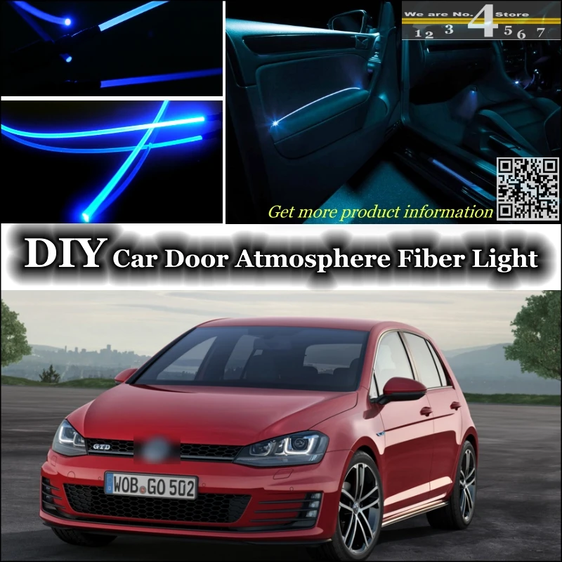 interior Ambient Light Tuning Atmosphere Fiber Optic Band Light For Volkswagen VW Golf 3 4 5 6 7 Rabbit Caribe Cabrio Door interior Ambient Light Tuning Atmosphere Fiber Optic Band Light For Volkswagen VW Golf 3 4 5 6 7 Rabbit Caribe Cabrio Door