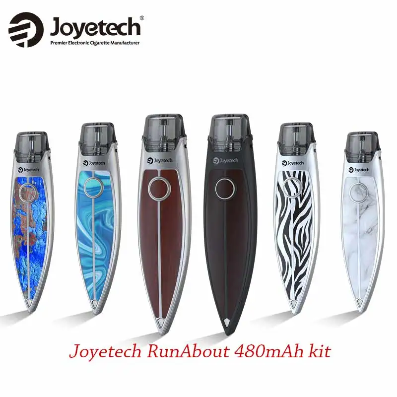 E-cigs Pod kit Joyetech RunAbout батарея Встроенный 480 мАч батарея с 2 мл ёмкость и 1.2ом встроенный Pod Комплект для электронной сигареты против eGO AIO