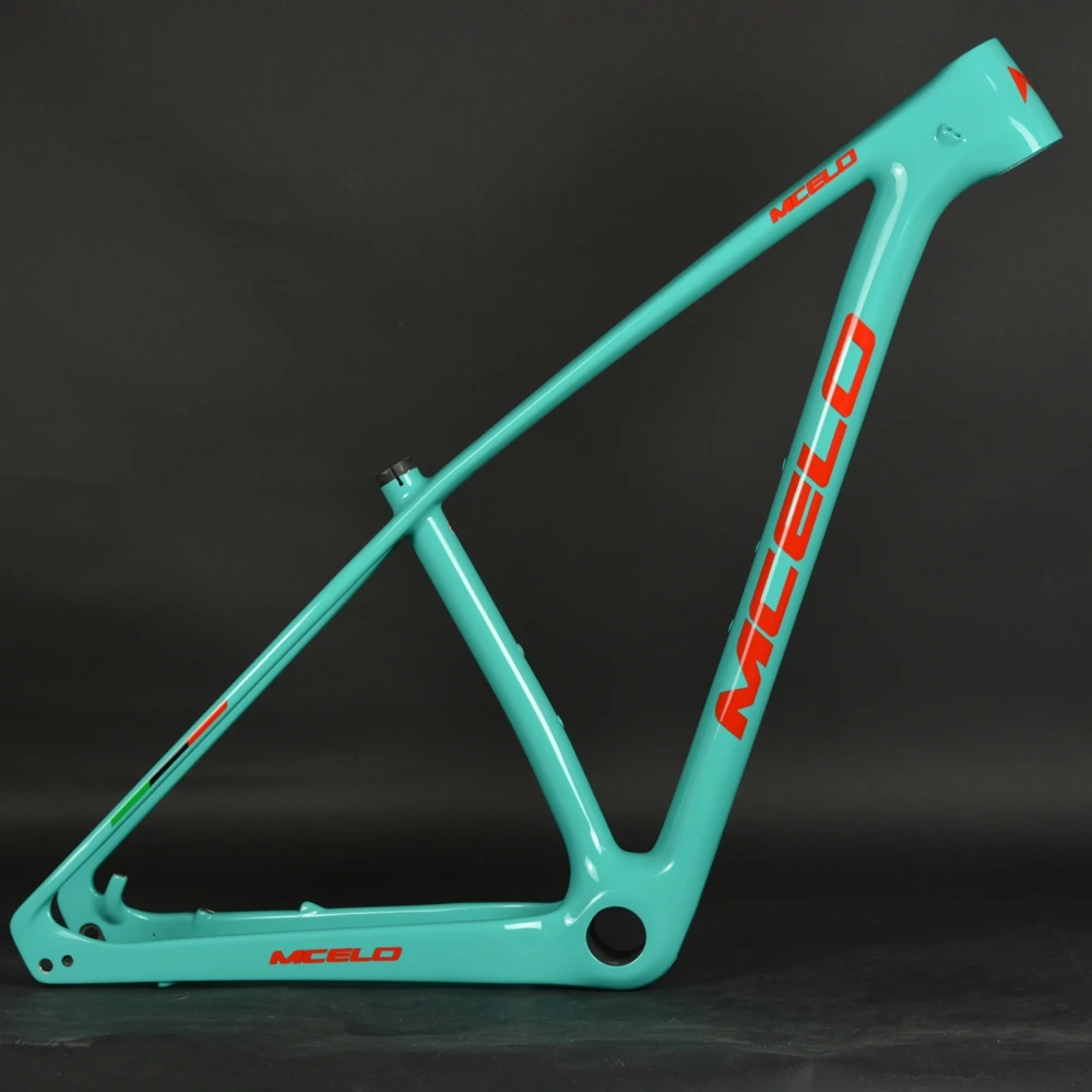 2018 MCELO SKYBLUE углеродная mtb рама матовая 29er 29 карбоновая для горного велосипеда 148*12