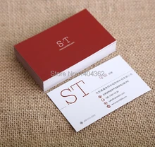 Tarjetas de negocios personalizadas de diseño gratuito, papel de impresión para tarjetas de llamadas, papel de visitas, 500 unids/lote