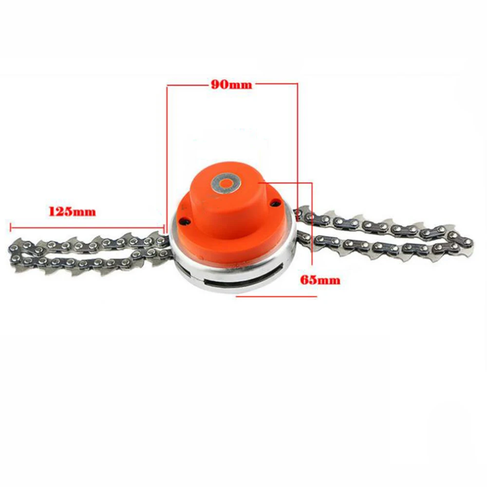 Hakkin Chain Trimmer Head Garden Grass Trimmer Lawn Mower Coil Brushcutter Gas Grass Cutter Tool