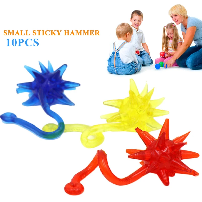 

Squishy Hands Toy Sticky Hands Hands Gags 10pcs Color Random Stretchy Kids Favors Funny Glitter Toy Gifts Gadgets & Gifts