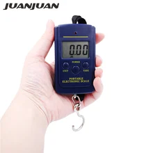 23% шт. 40 кг 10 г Электронный портативный цифровые весы висит чемодан электронные кухонные весы Скидка 100