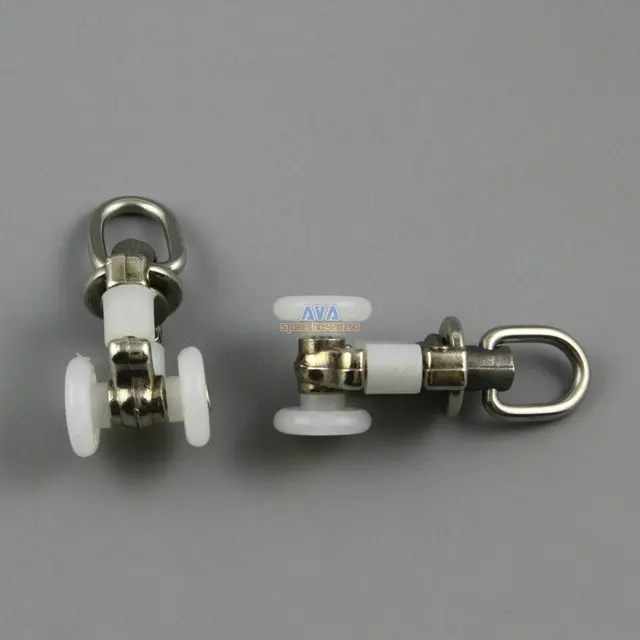 US 15 8 30 Pieces Curtain Track Roller Curtain Track Slide Gliders 15x35mm In Window Dressing Hardware From Home Improvement On