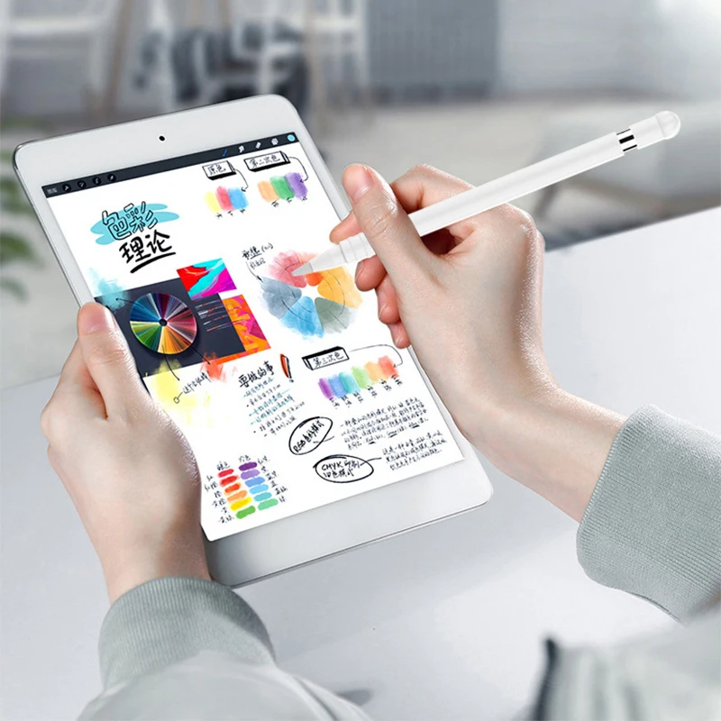 Мягкий силиконовый чехол для iPad пенал крышка карандаша держатель планшета