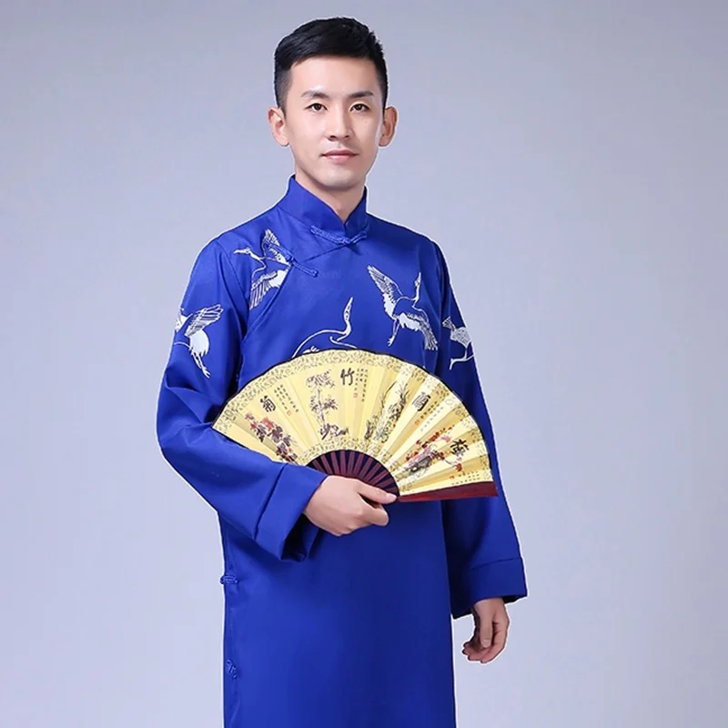Traditional chinese clothing for men qipao traditional chinese dress men tang suit male wedding cheongsam KK2411